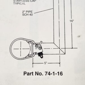 InstruMount 74 1 16 Line Mounted Supports Cable Type