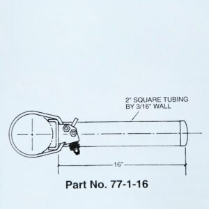 InstruMount 77 1 16 Line Mounted Supports Cable Type